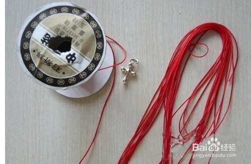 手工DIY 金刚结手链的编法教程