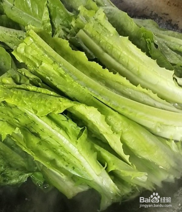 爆炒绿油麦菜