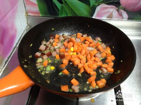 五色酸辣羹的制作方法