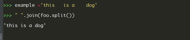 如何移除python字符串间的多个空格?