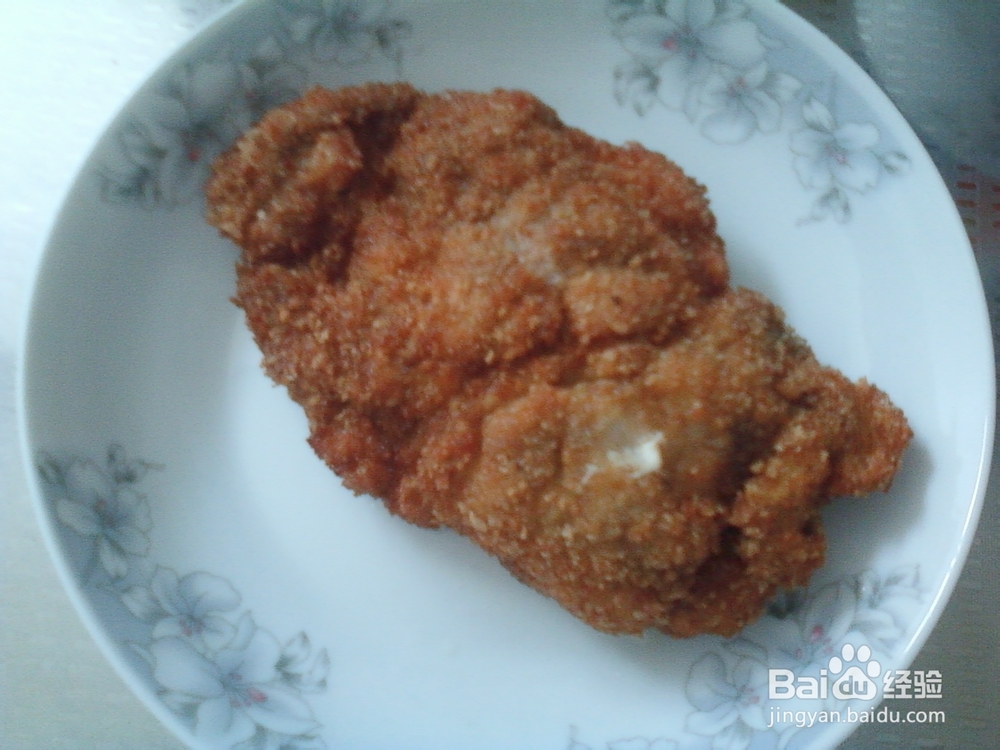 自己在家做--油炸香酥鸡排