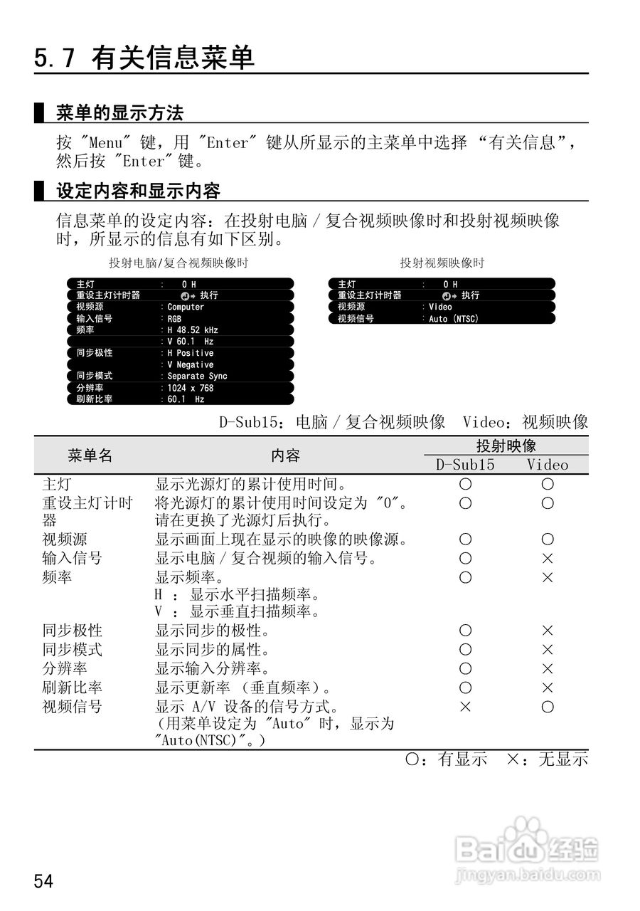 爱普生EMP-50投影仪使用说明书:[6]