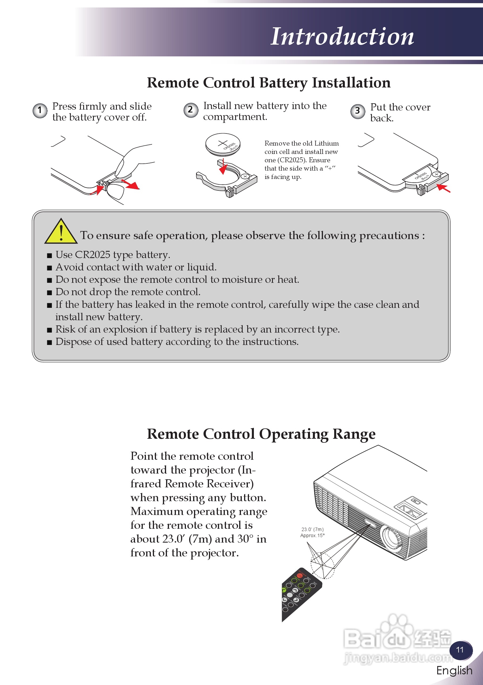 三洋 PDG-DSU30投影机说明书:[2]
