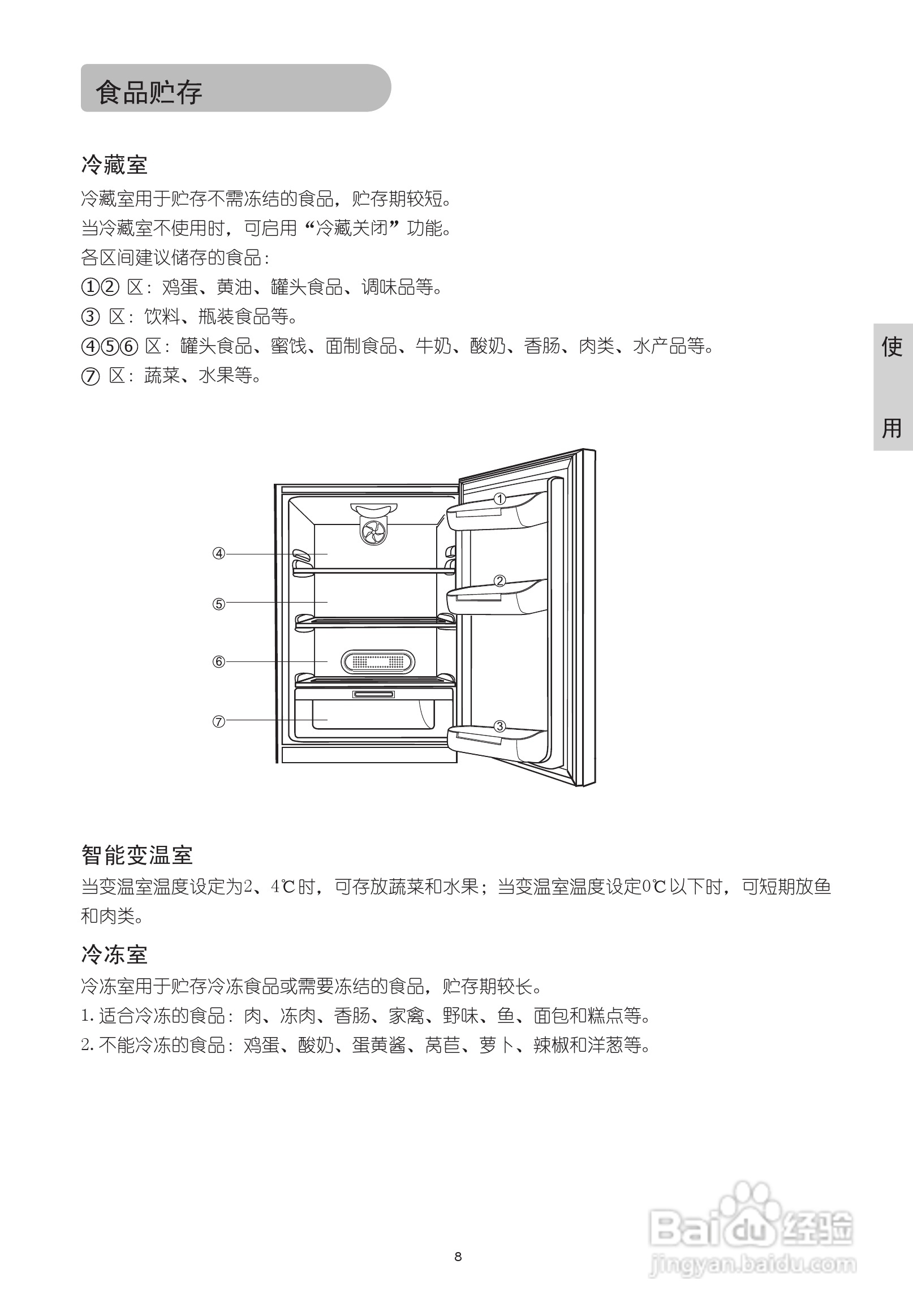 LGBCD-293NCQE型智能电子式电冰箱使用说明书:[1]