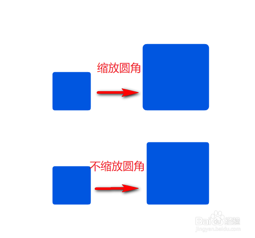 AI放大形状的时候如何避免放大圆角