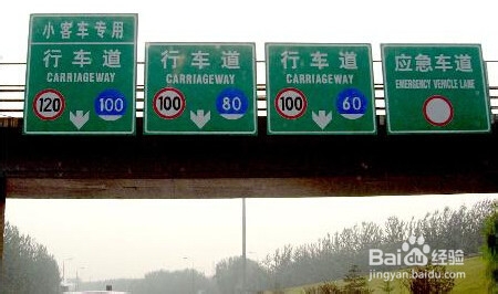高速公路行车必须遵守的规定