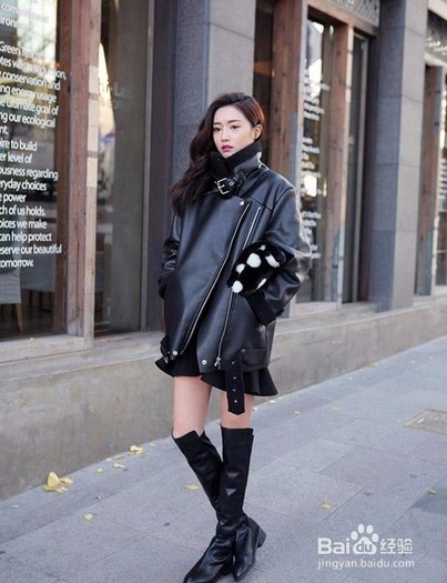 矮个子如何穿长靴