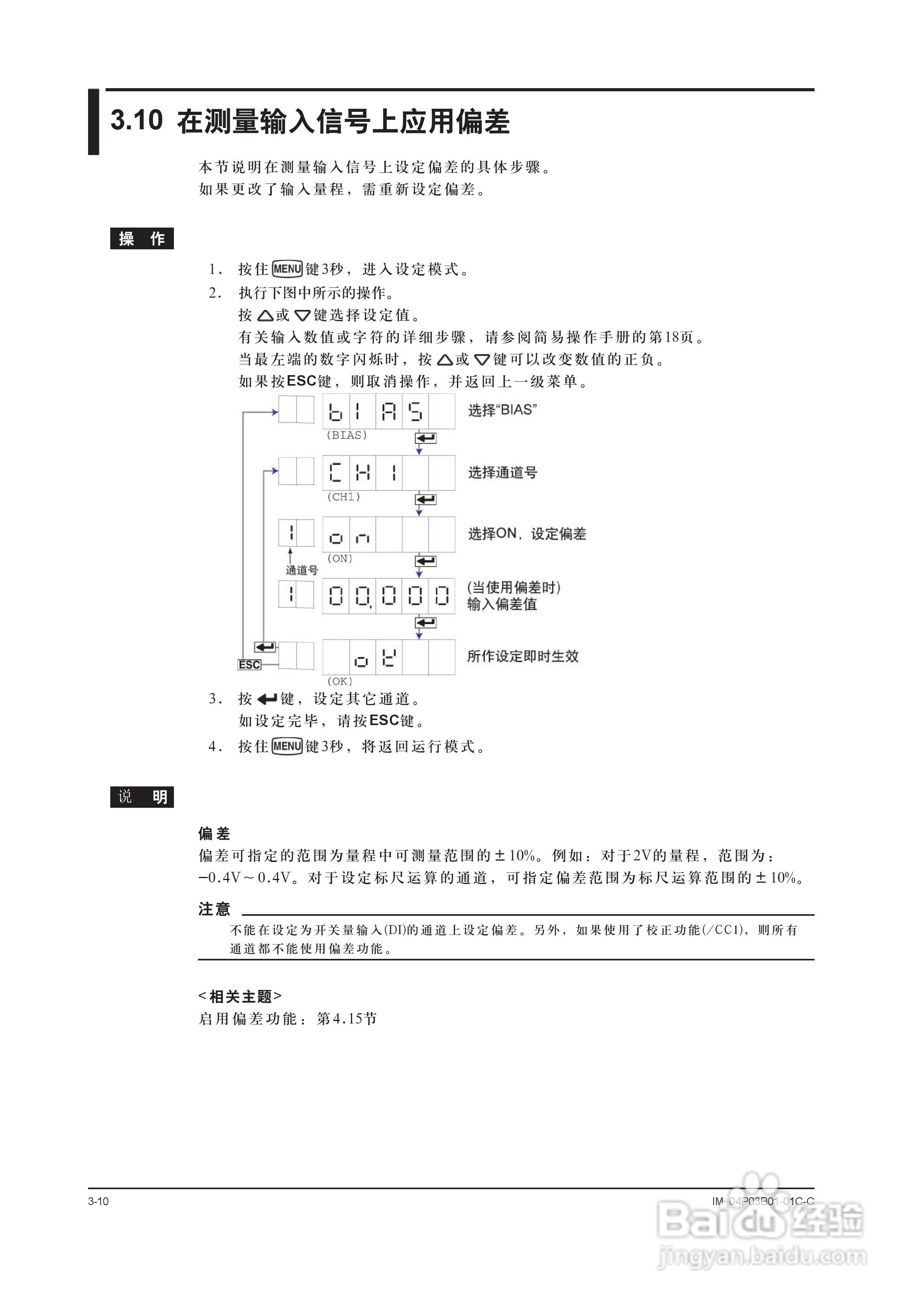 YOKOGAWA SR10001有纸记录仪使用说明书:[6]