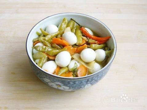 好吃泡椒鹌鹑蛋做法