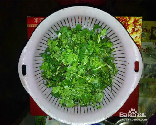 香菜炒鸡蛋怎么做好吃