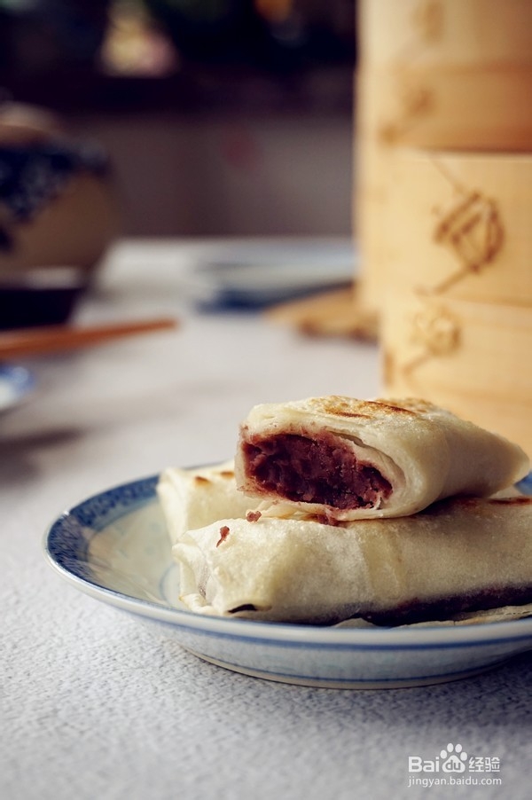 圆形春卷皮怎么包