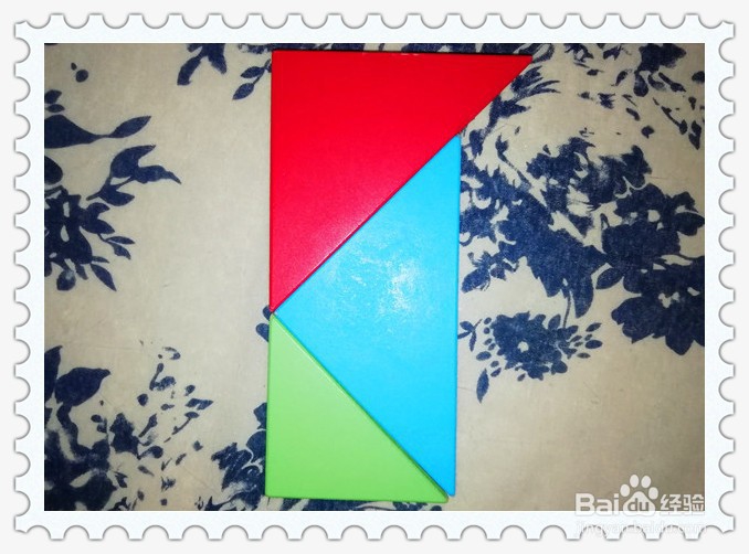 怎么样玩七巧板拼字母D