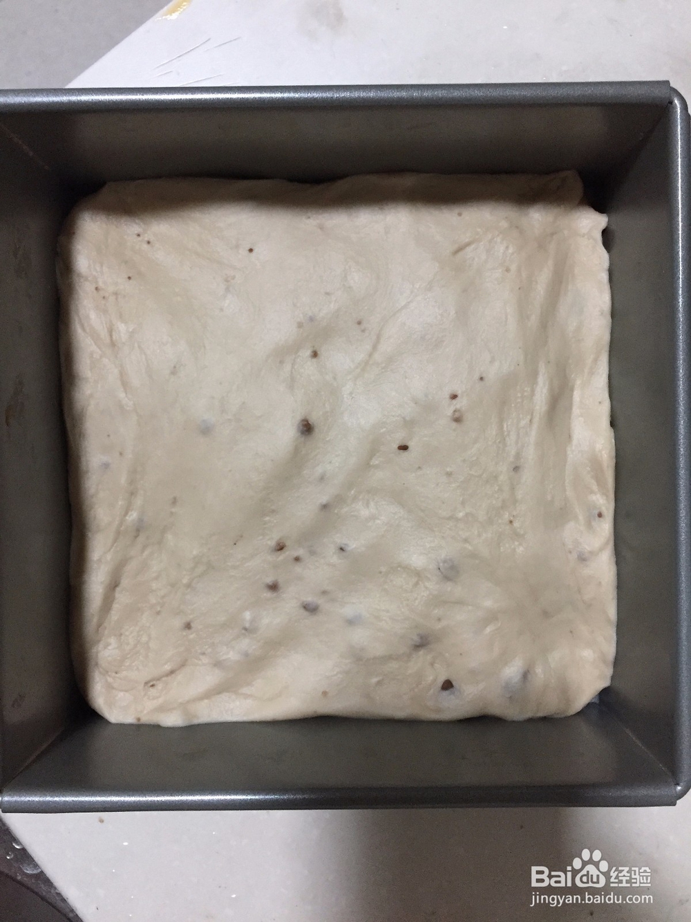 巧克力肉松手撕面包的做法