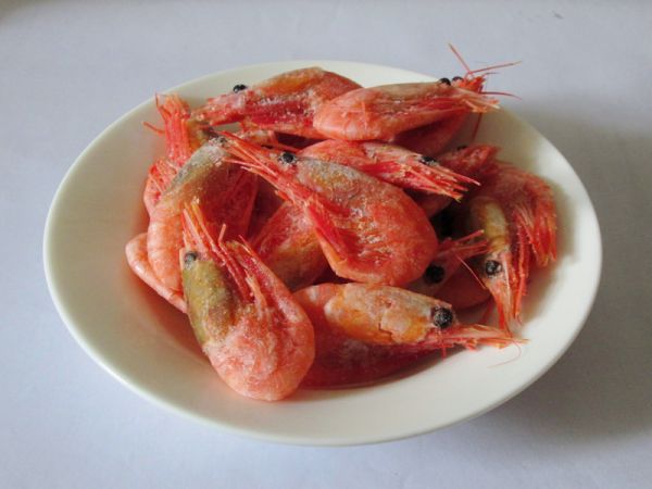 干煸蘑菇北极虾