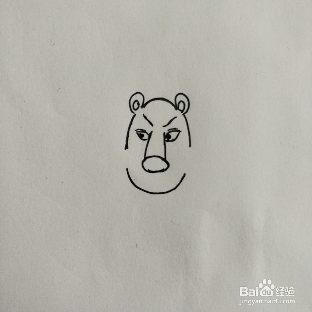 怎么画狮子的简笔画？