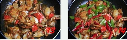 美味梭子蟹炒年糕的做法