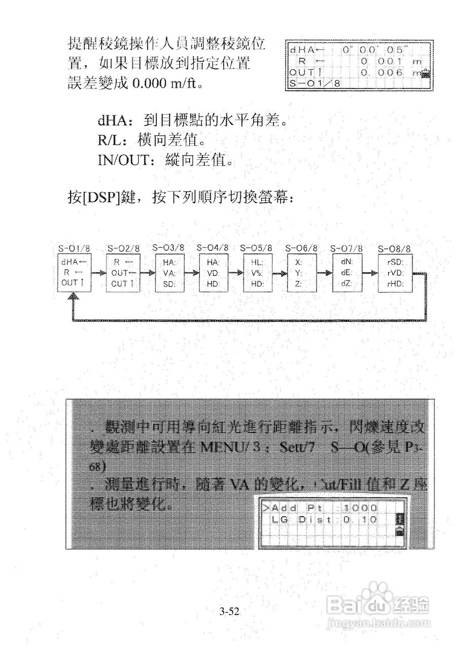 尼康DTM-501、521、531、551 系列全站仪使用手册:[9]
