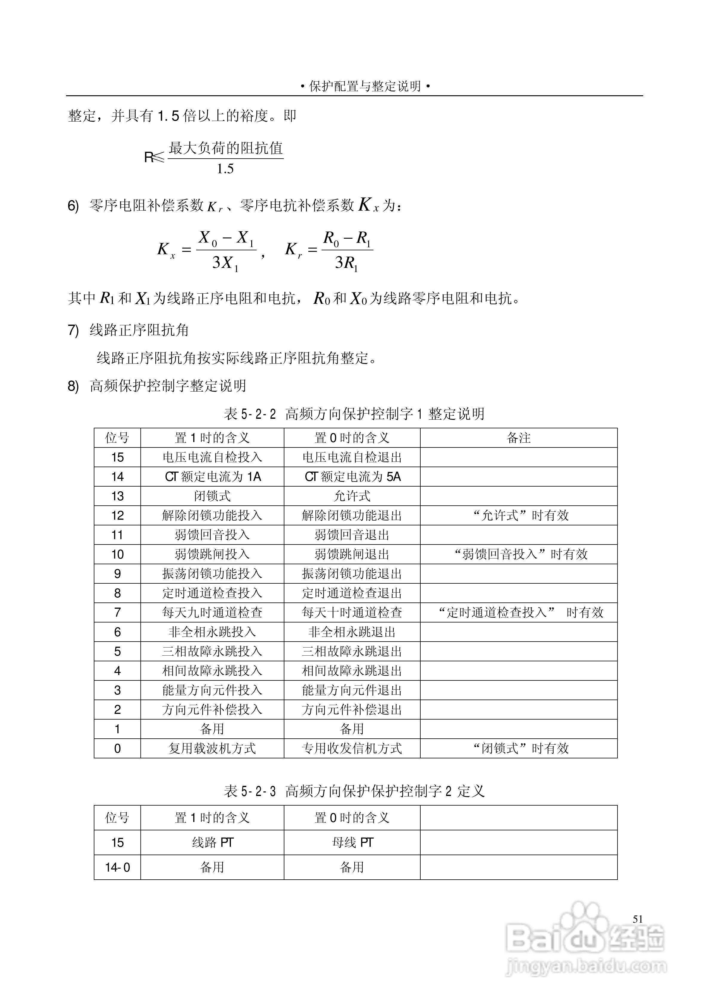 PSL601A数字式线路保护装置技术说明书:[6]