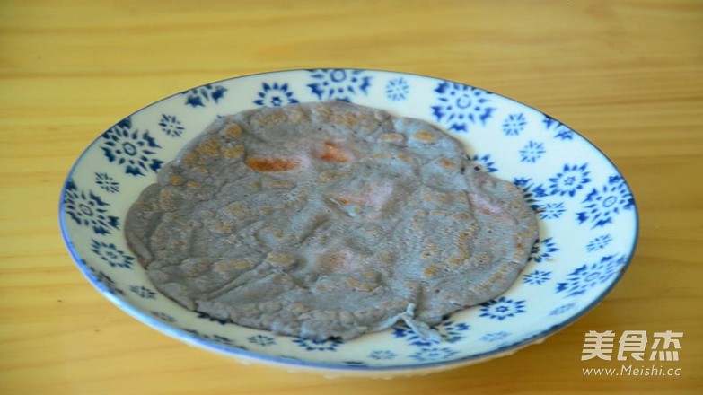 紫甘蓝卷饼的做法