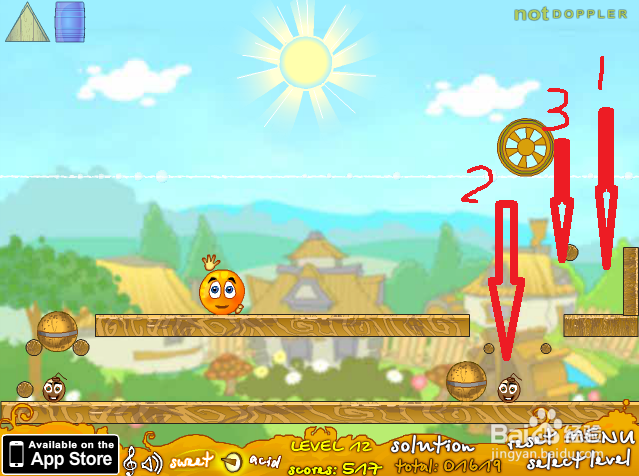 保护橙子2修改版第11-15关攻略