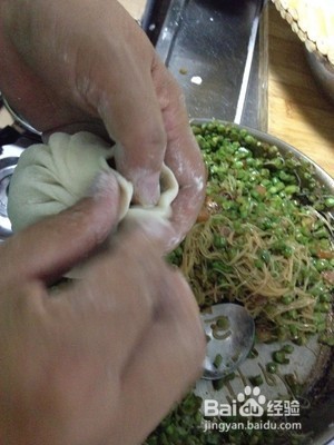 酱香味的豇豆馅包子馅的做法