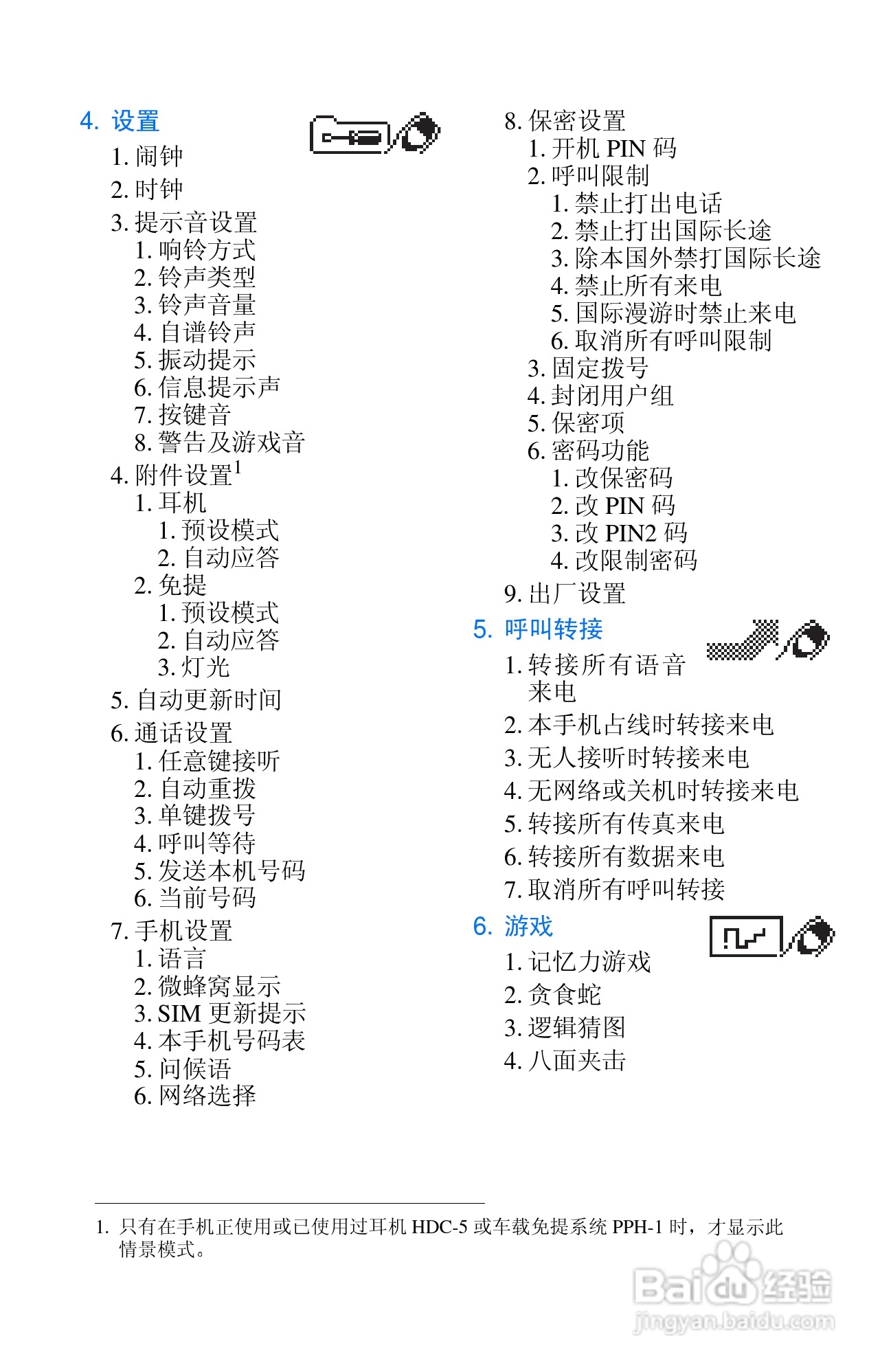 诺基亚8250手机使用说明书:[1]