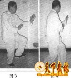 九宫八卦拳青龙探爪式