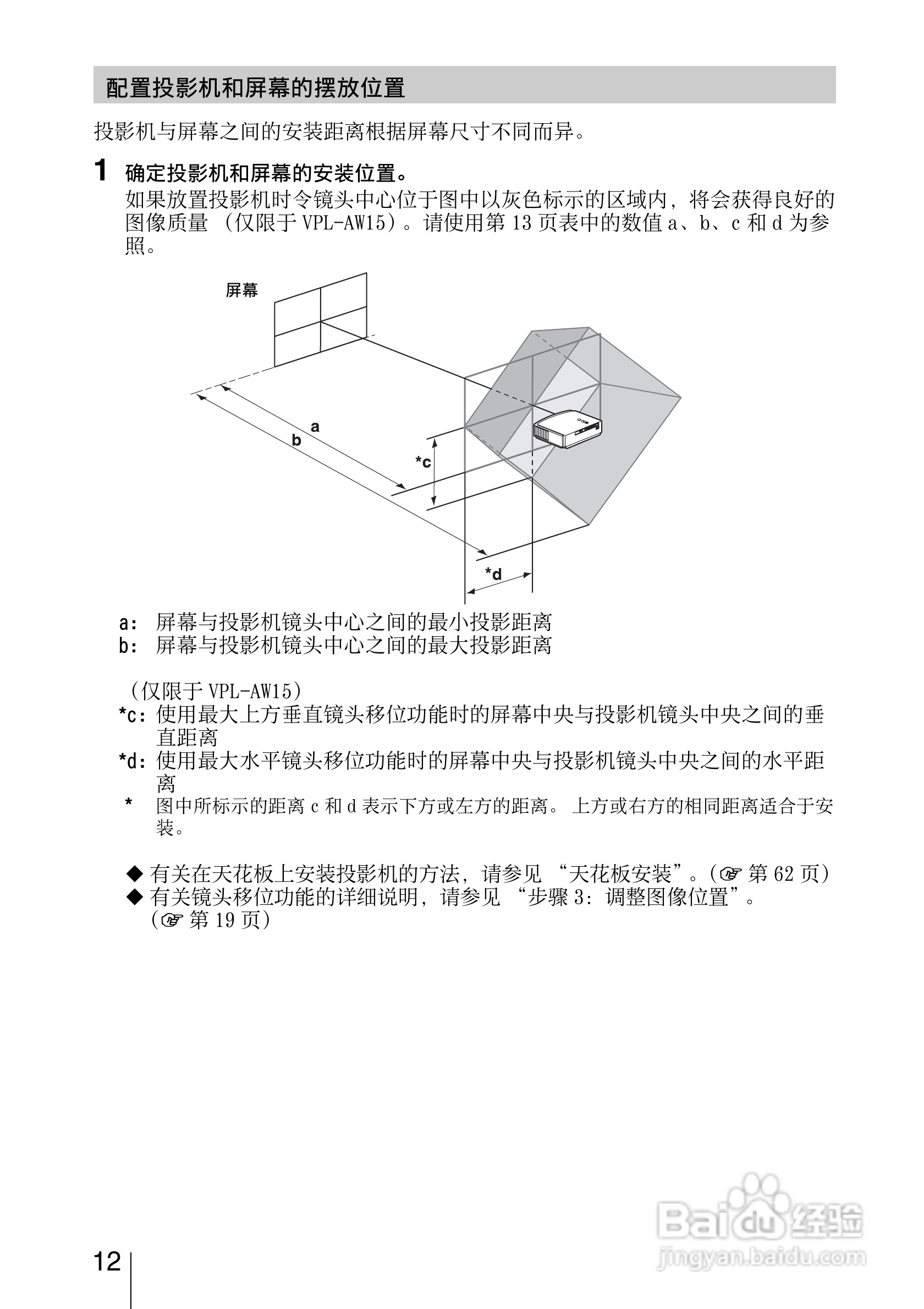 SONY视频投影机VPL-AW15 VPL-AW10使用说明书:[2]