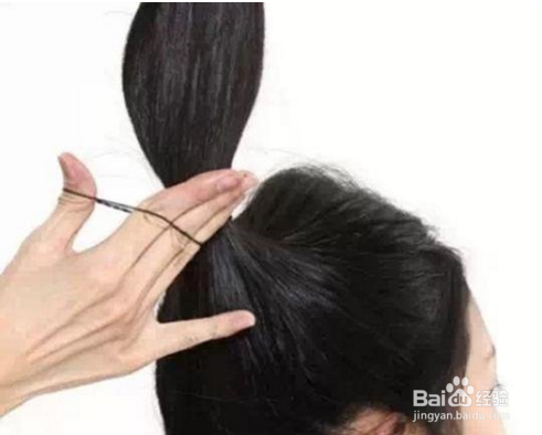 好看的盘发教程