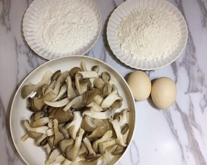 教你怎么做炸蘑菇/炸平菇