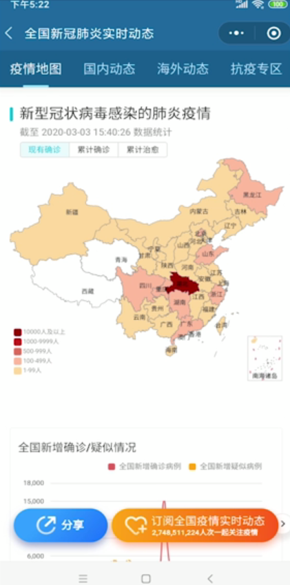 疫情地图怎么看