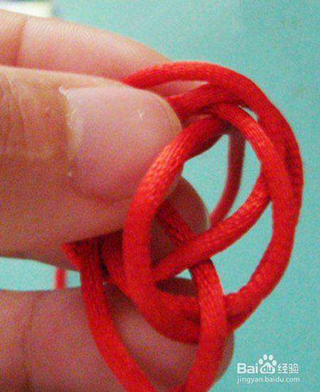 红绳手链的简单编法