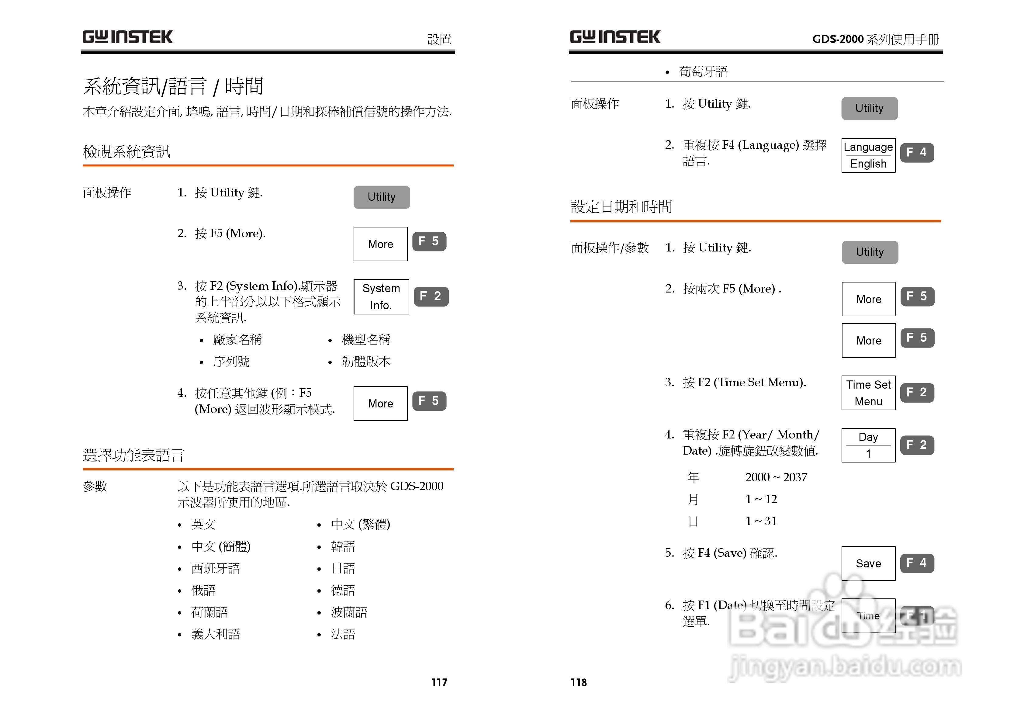 GDS-800 Series数字示波器使用说明书:[6]