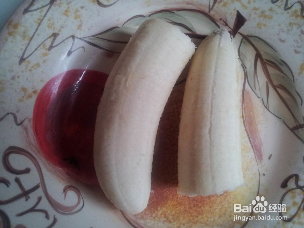 香蕉面包卷的做法