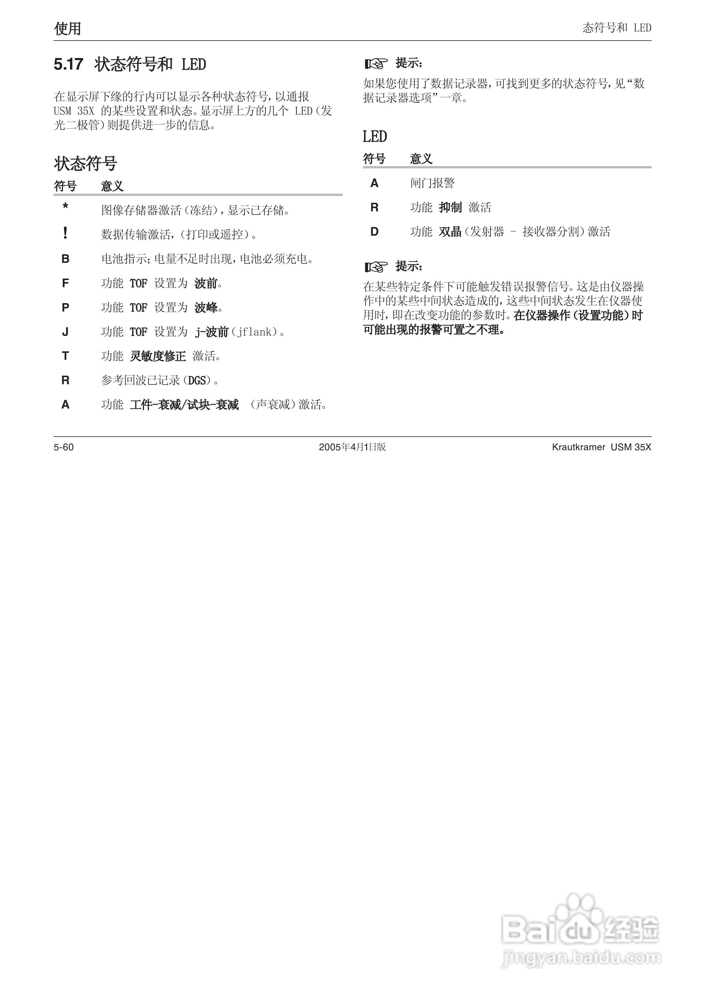 超声波探伤仪USM35XDAC中文操作手册:[11]