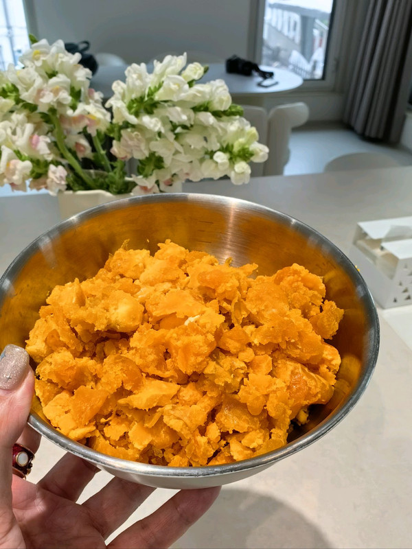 咸蛋黄虾仁馄饨