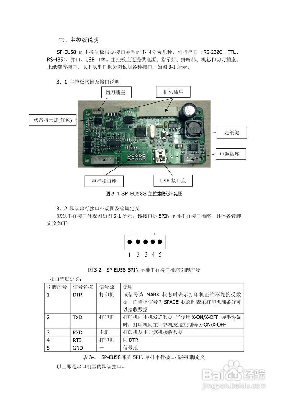 思普瑞特SP-EU58嵌入打印单元说明书:[1]