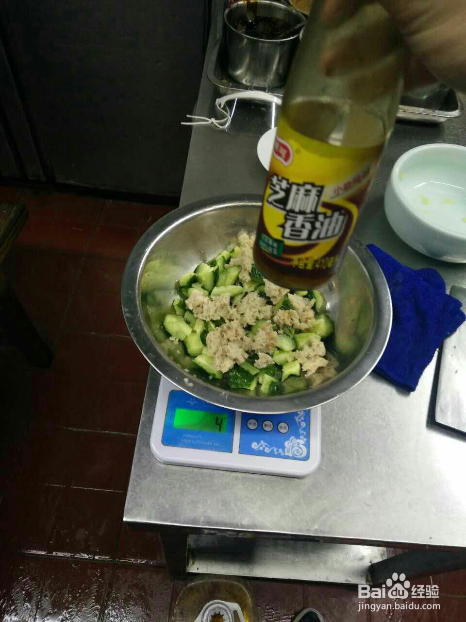 适合懒人做的黄瓜面筋