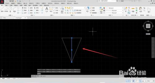 cad标注三角形△怎么画