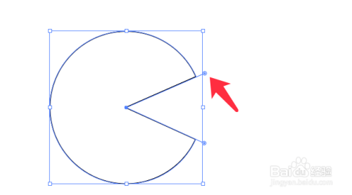 ai如何快速绘制扇形