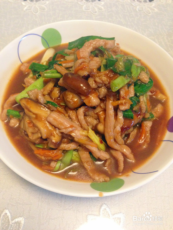 #过年# 鱼香肉丝的做法