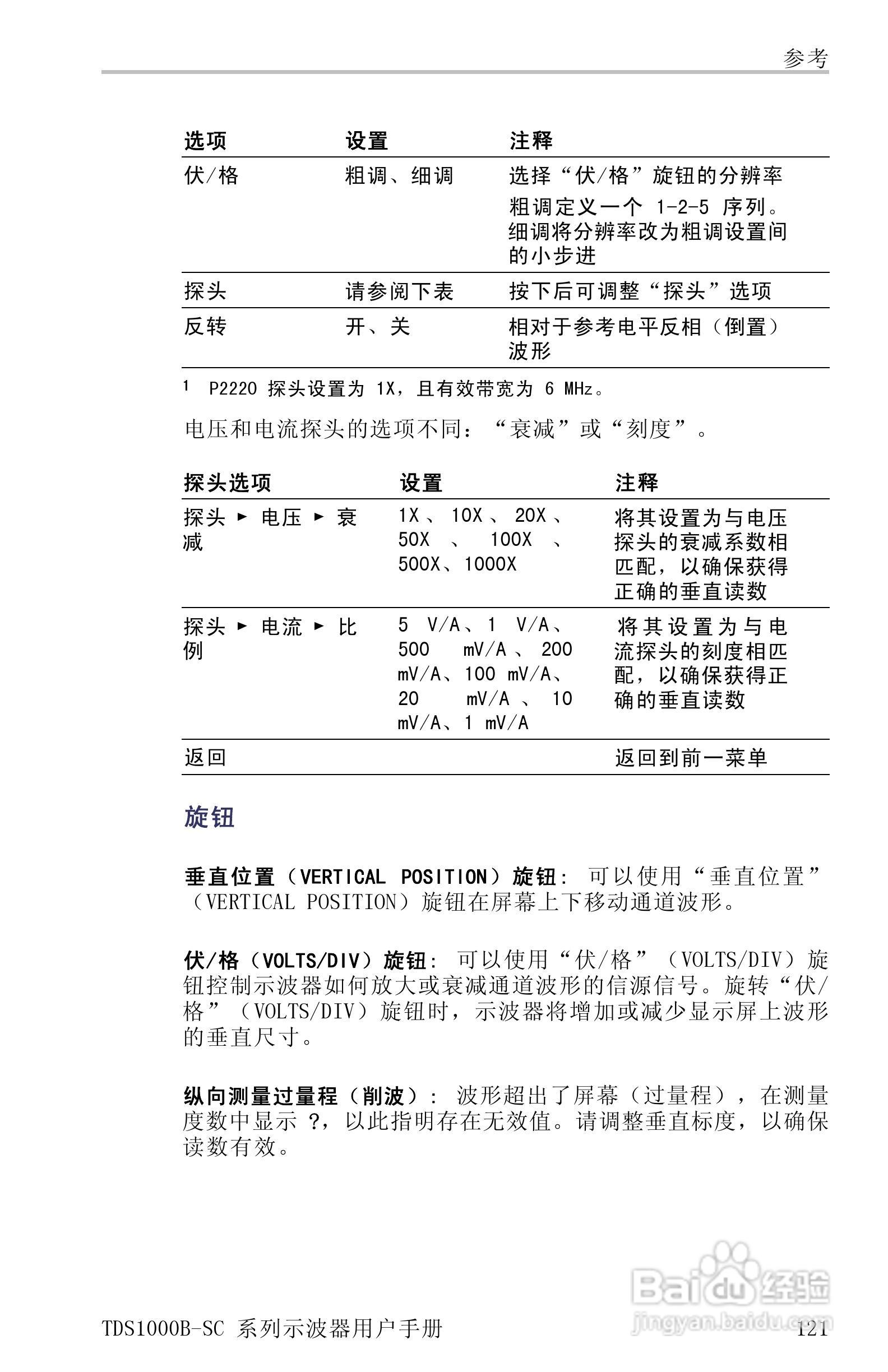 TDS1012B-SC彩屏全中文便携式数字示波器说明书:[15]