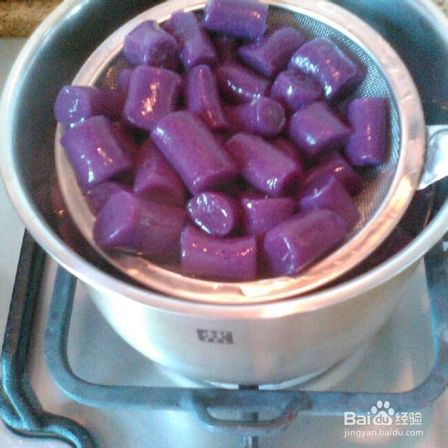 超简单的Q弹南瓜紫薯圆