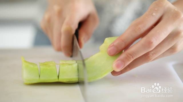 香瓜慕斯的做法