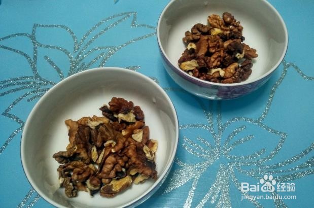 如何用微波炉烤核桃