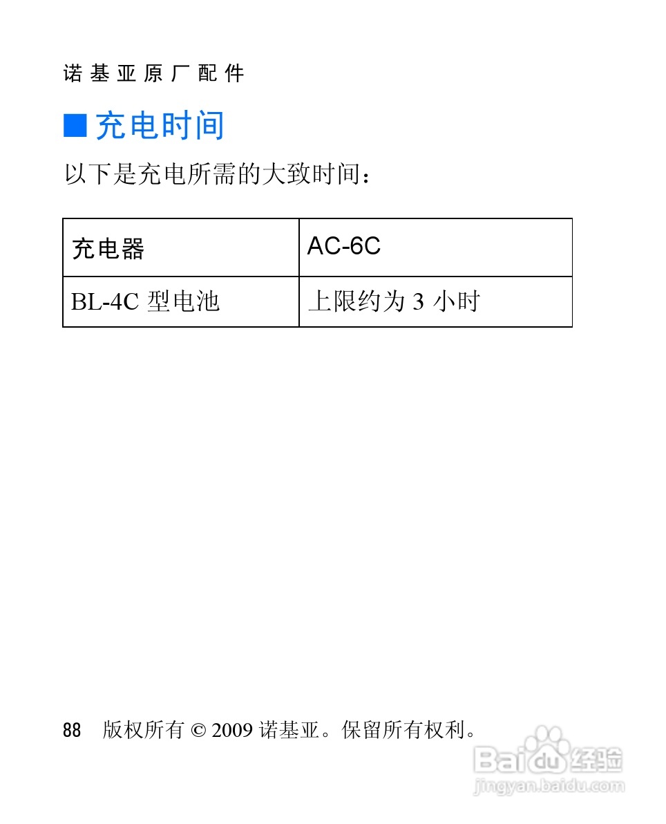 诺基亚2228手机使用说明书:[9]