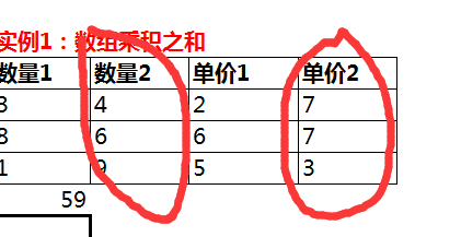 如何使用sumproduct函数