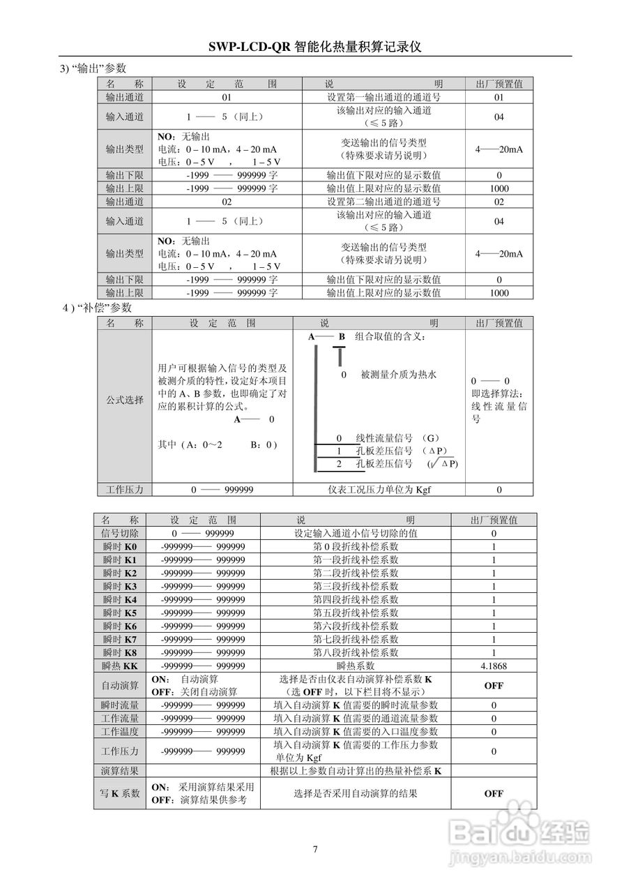 昌晖LCD-QR 智能化防盗型热量积算仪说明书:[1]
