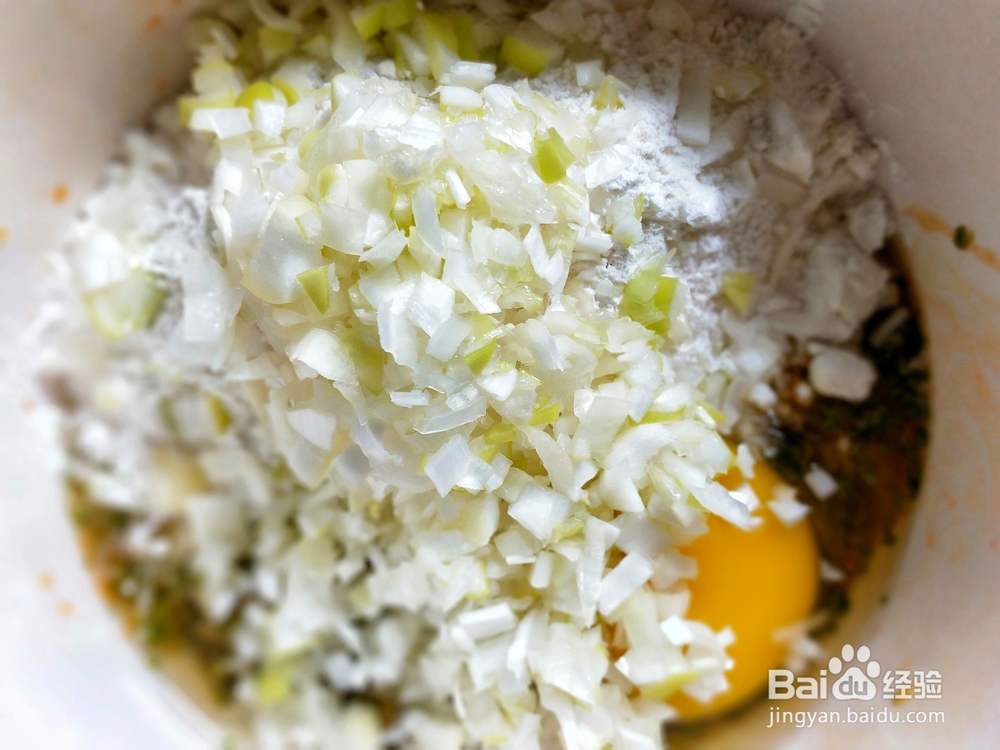 花式做饼-芹菜叶泡菜饼教程