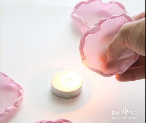 一起DIY仿真布艺月季花